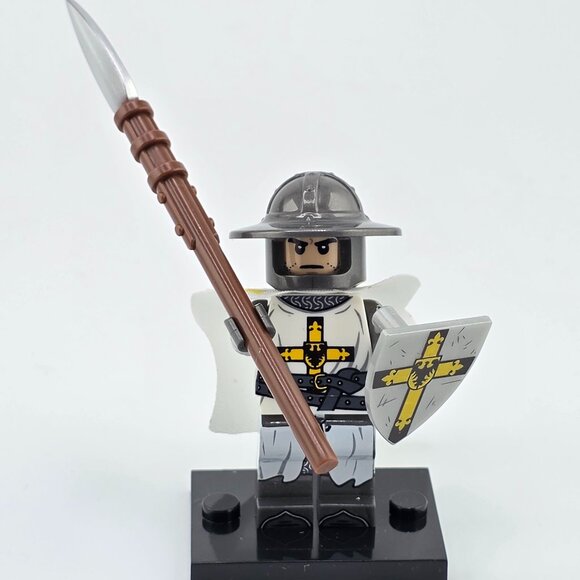 Medieval SOLDIER minifigure Medieval Knight Lego Compatible Toy Soldier Figurine - Picture 1 of 1